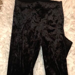 Velvet leggings